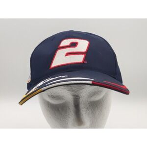 NASCAR #2 Rusty Wallace Snapback Hat Cap Miller Lite Racing VTG 90's